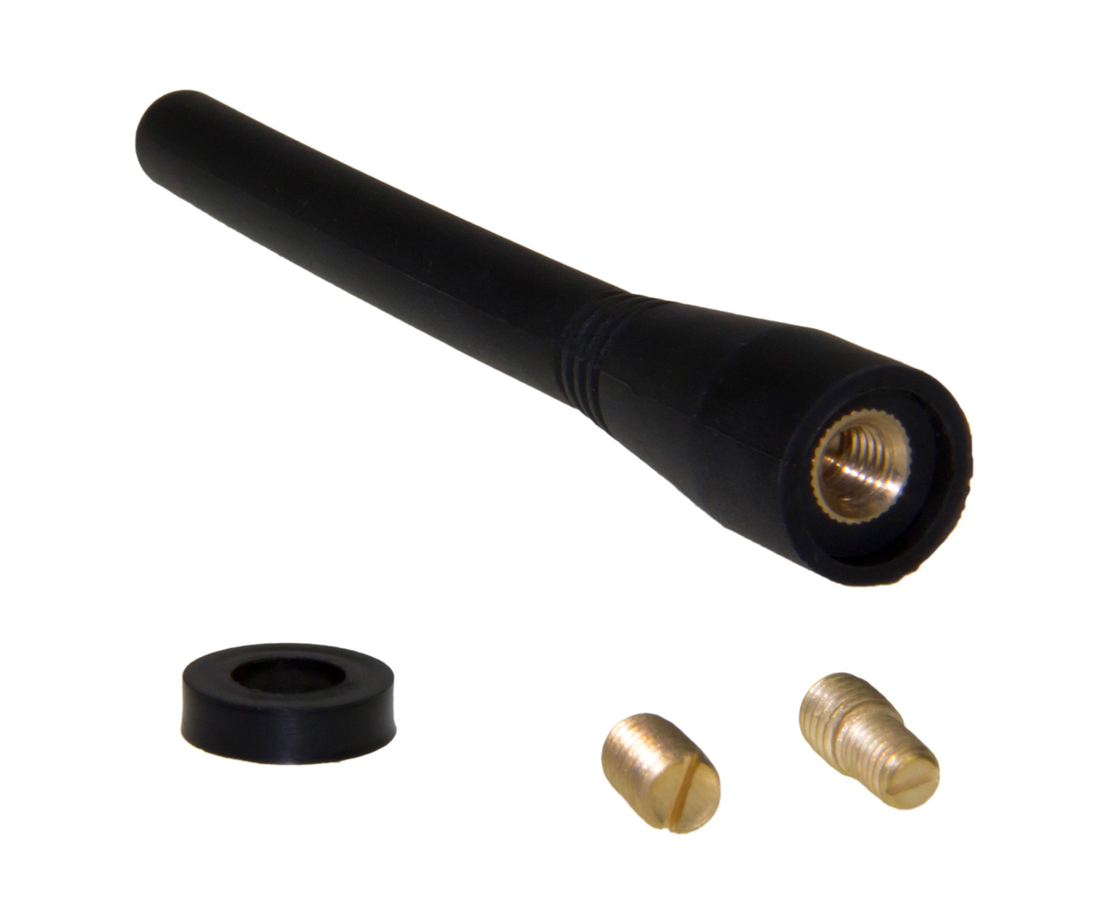 Premium 10cm Kurz Stab Antenne Schwarz M5 M6 Auto Radio für viele Fahrzeuge