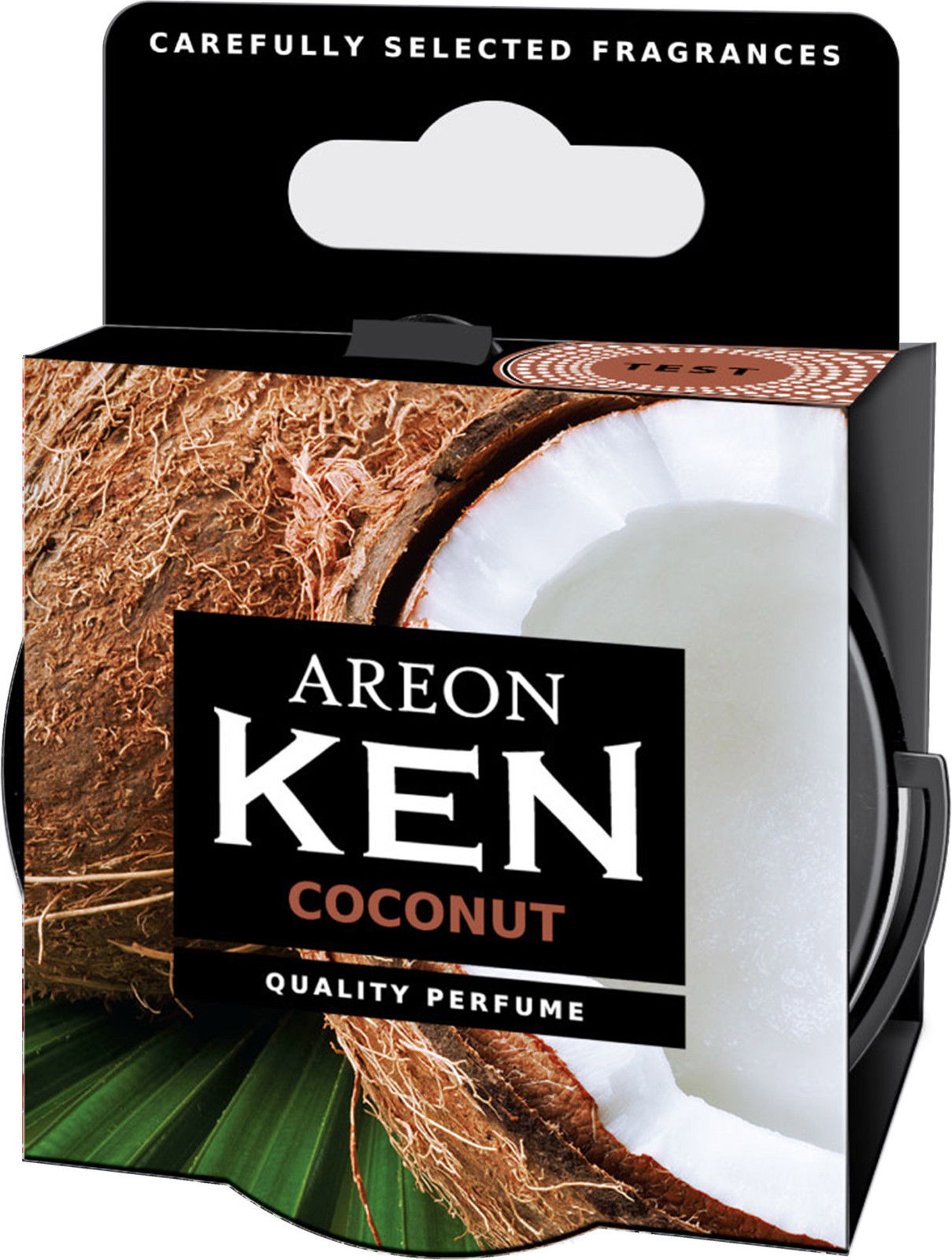 12x Original Areon KEN Auto Duftdose Duftbaum Lufterfrischer DECKEL Kokosnuss