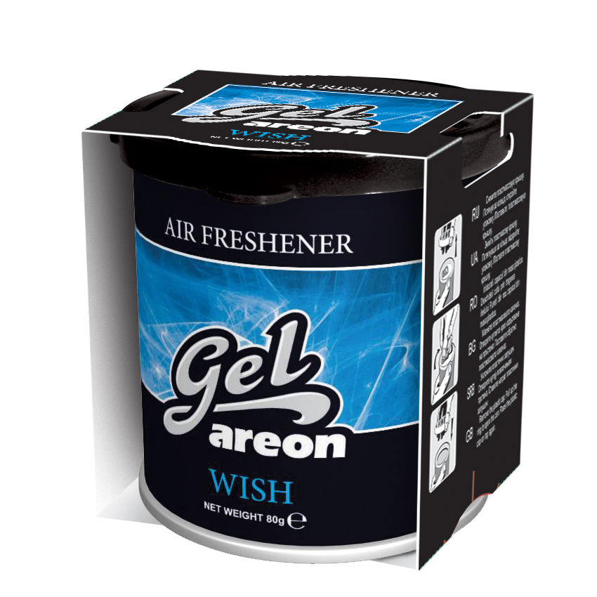 Original Areon Gel CAN Autogel Duftdose Duftbaum Lufterfrischer + DECKEL Wunsch