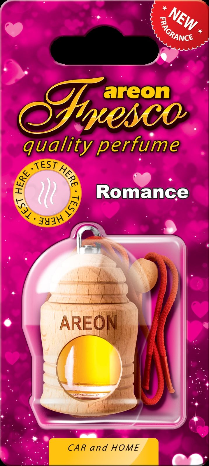 Original Areon FRESCO Auto Autoparfüm Duftdose Duftbaum Lufterfrischer Romance