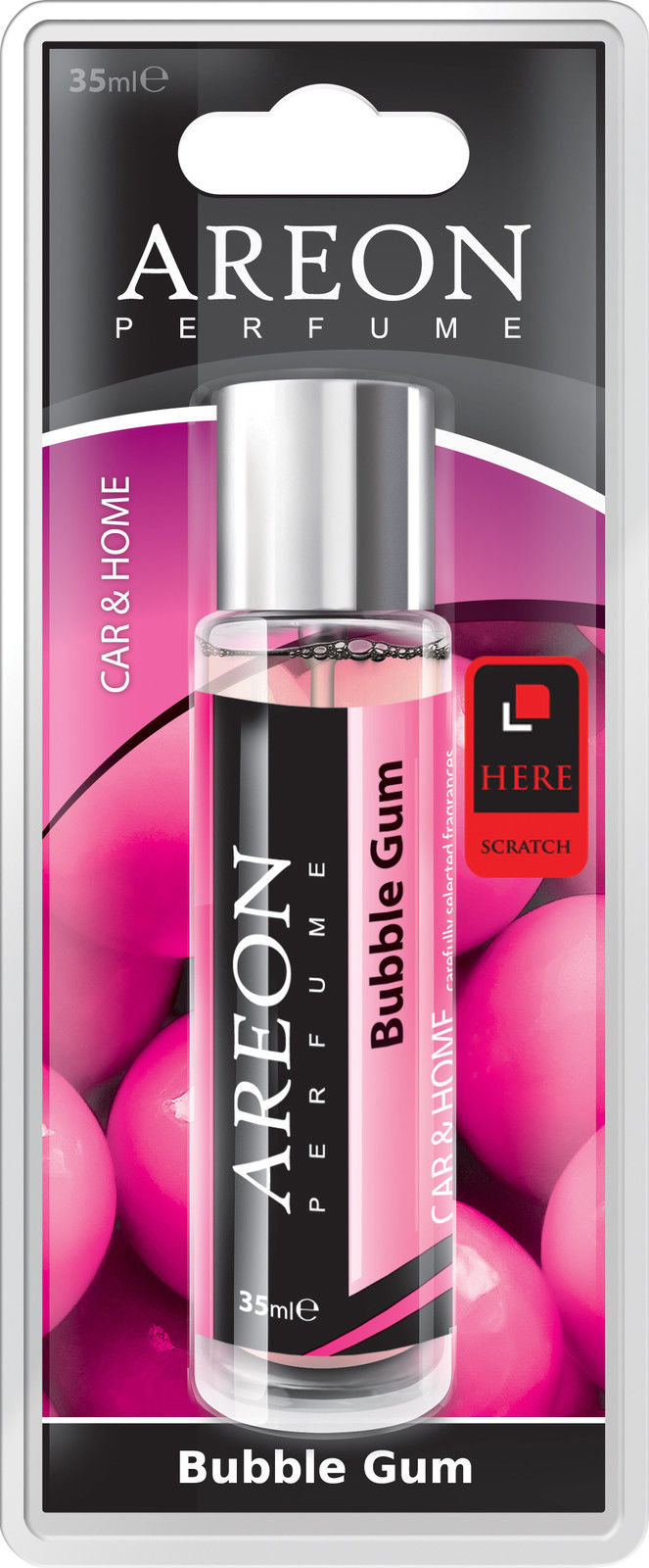 Original Areon Auto Parfüm Lufterfrischer Duftbaum Zersträuber Bubblegum 35ml