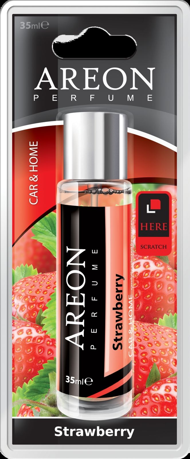 Original Areon Auto Parfüm Lufterfrischer Duftbaum Duftzersträuber Erdbeere 35ml