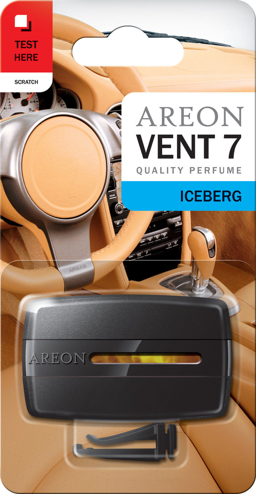 Original Areon LUX Auto Parfüm Lufterfrischer Duftbaum Lüftungsgitter ICE EIS