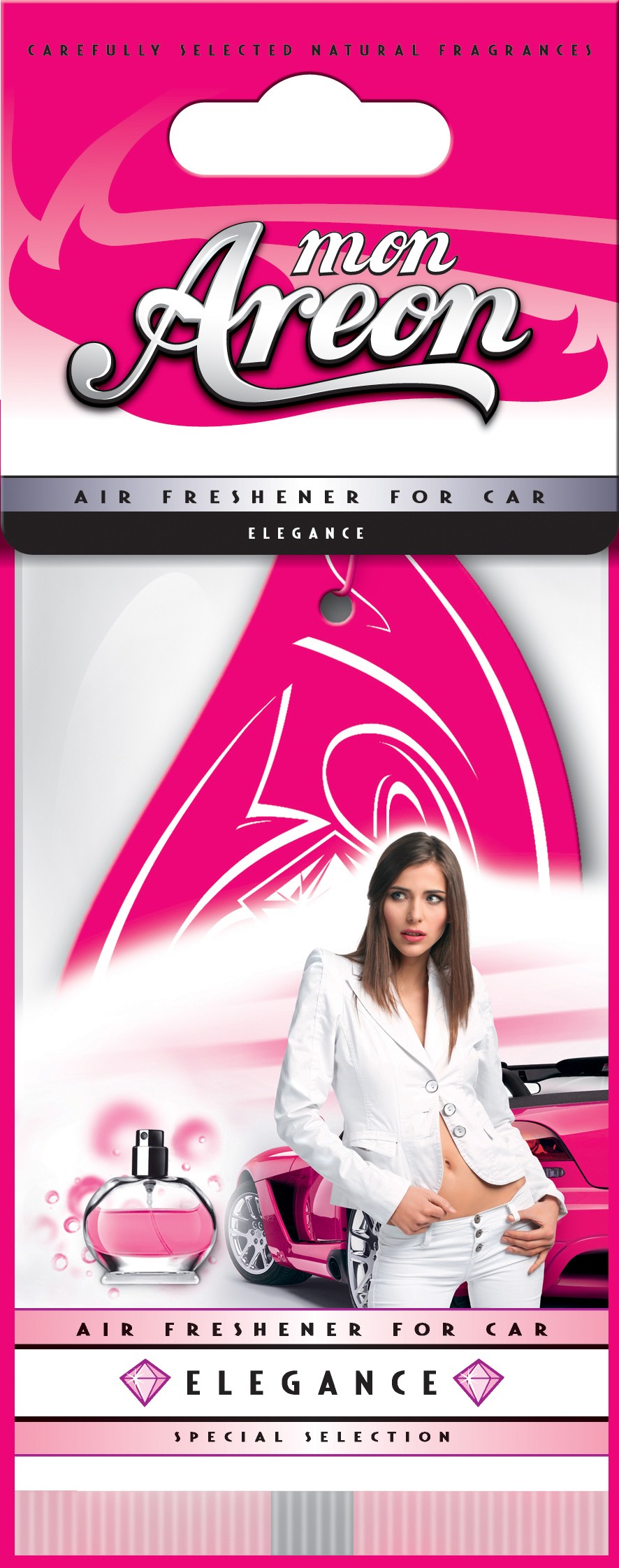 Original Areon Duftbaum Lufterfrischer Duftdose Autoduft Parfüm Woman Eleganz