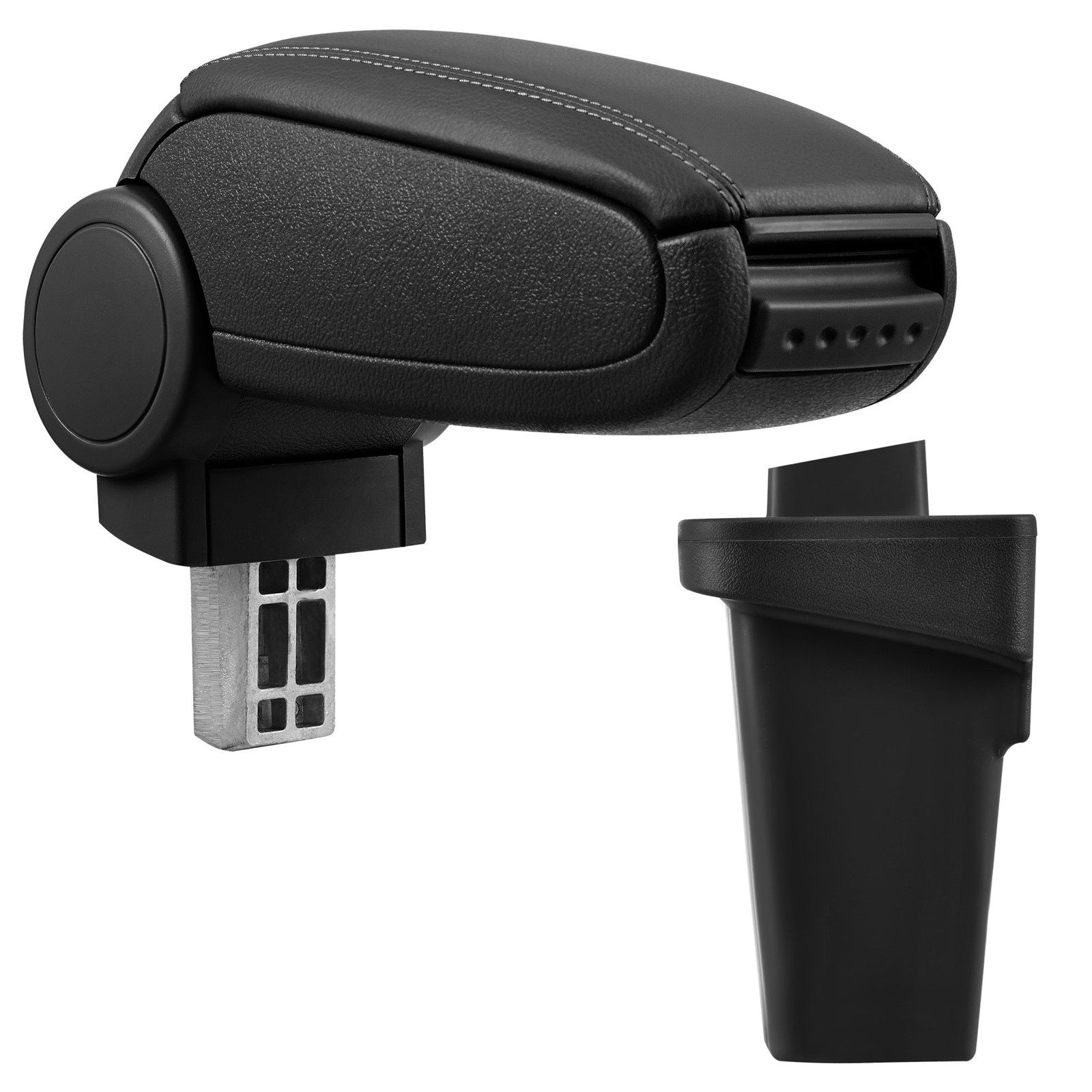 Armlehne Mittelarmlehne MAL Leder Bezug Schwarz für Ford Focus 3 III ( MK3)