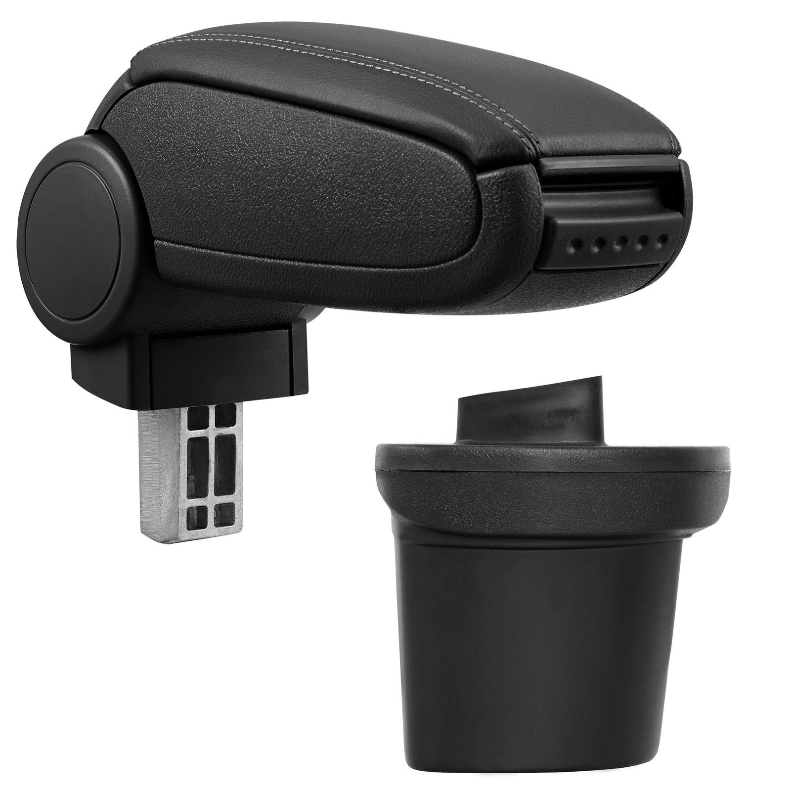 Armlehne Mittelarmlehne MAL Leder Bezug Schwarz für Ihren Juke