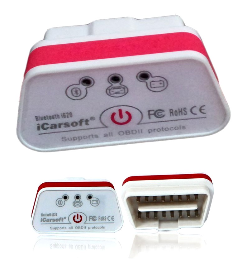 Original iCarsoft i620 Bluetooth OBD II 2 EOBD Diagnose-Gerät f. viele Fahrzeuge