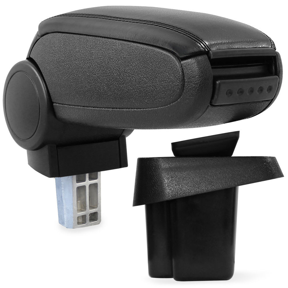 Armlehne Mittelarmlehne MAL Leder Bezug Schwarz für Suzuki SX4 2006-