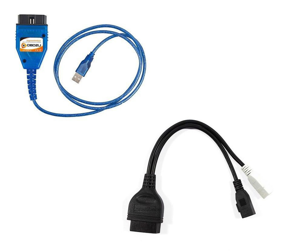 KKL USB OBD Diagnose Gerät 2x2 Adapter Scanner Löschen für VW Audi Seat Skoda
