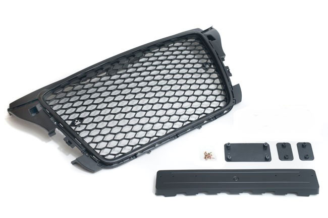 Kühlergrill Sportgrill Waben Gitter Grill für Audi A3 S3 8P + Sportback Facelift