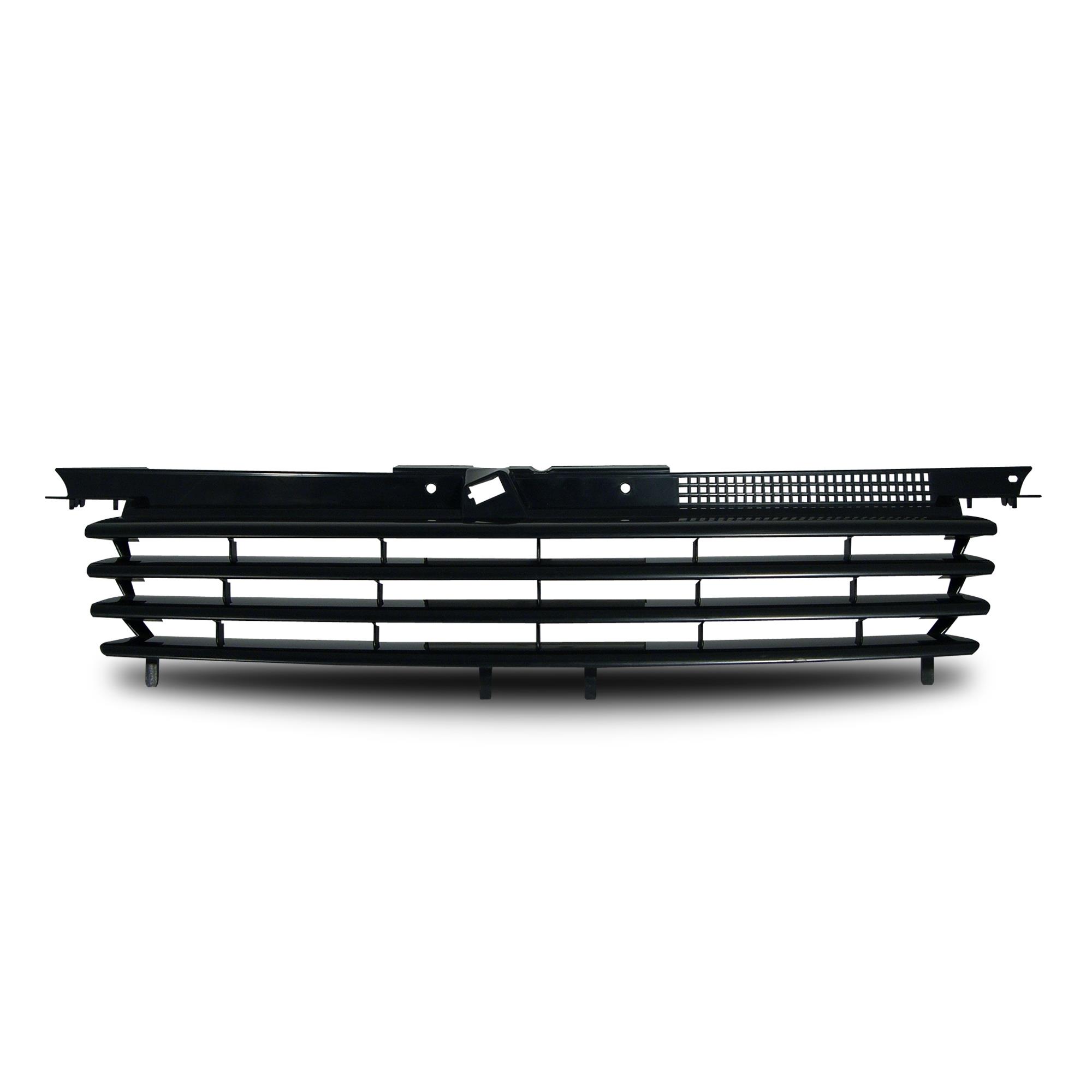 Kühlergrill Sportgrill Gitter Front Grill ohne Emblem Schwarz für VW Bora