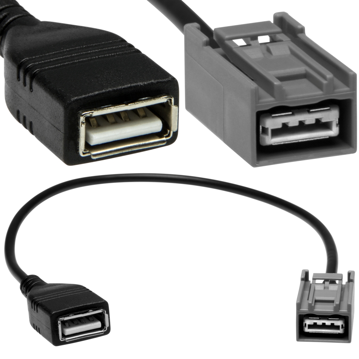 USB Adapter AUX Kabel Radio Musik für Honda Civic Jazz Fit CR-V Accord Odyssey