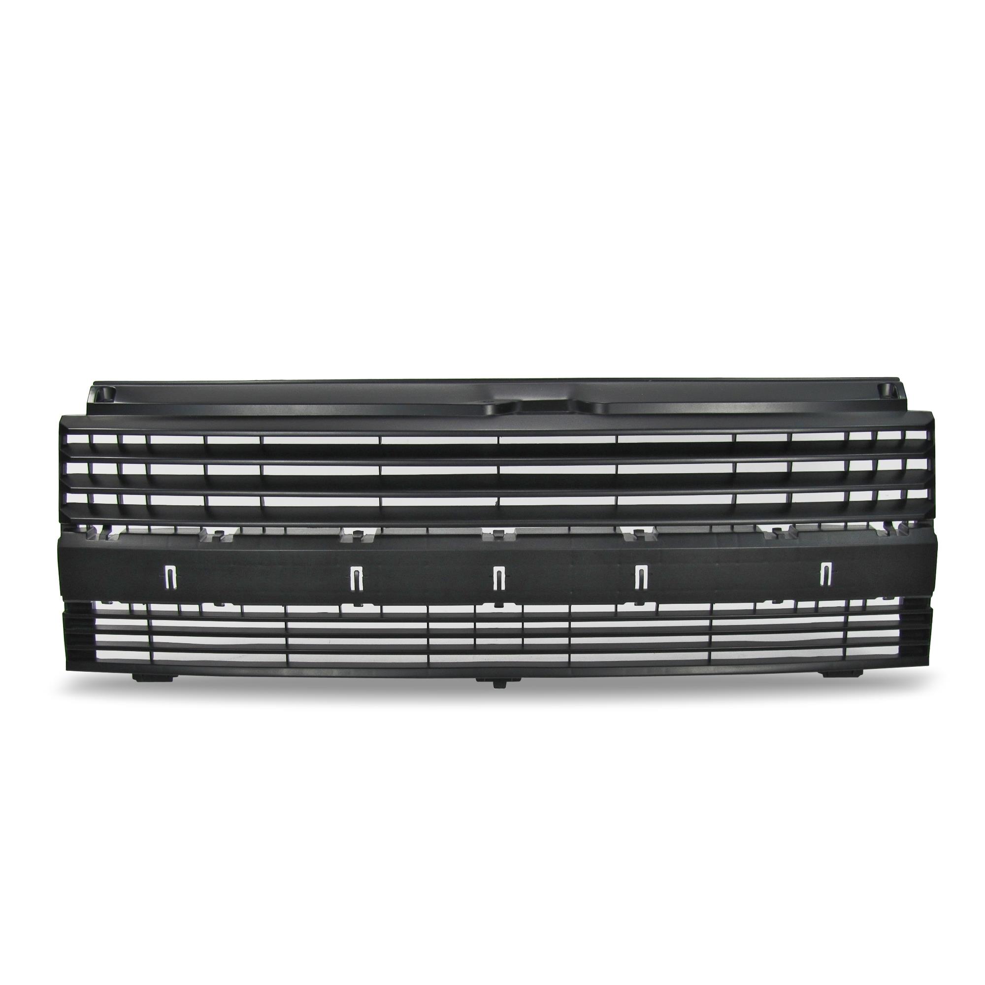 Kühlergrill Sportgrill Gitter Front Grill Schwarz für VW T4 Bus Transporter