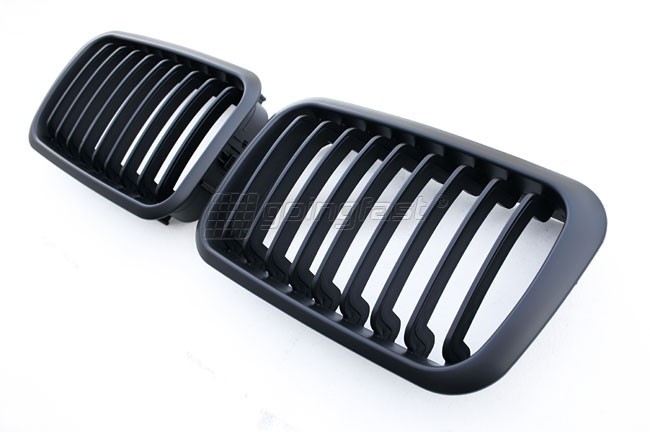 PREMIUM Kühlergrill Sportgrill Gitter Front Grill Schwarz für BMW 3er E36