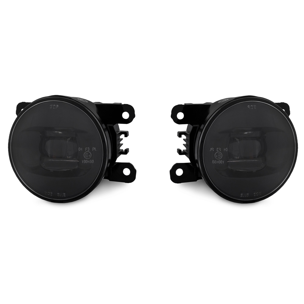 2x LED Nebelscheinwerfer Schwarz Smoke Links + Rechts für Peugeot 107 207 307