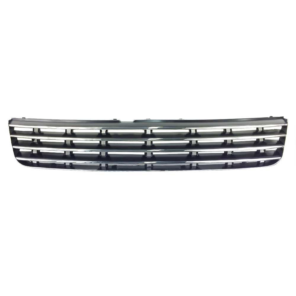 Kühlergrill Sportgrill Gitter Front Grill Chrom Schwarz für VW Passat 3B B5