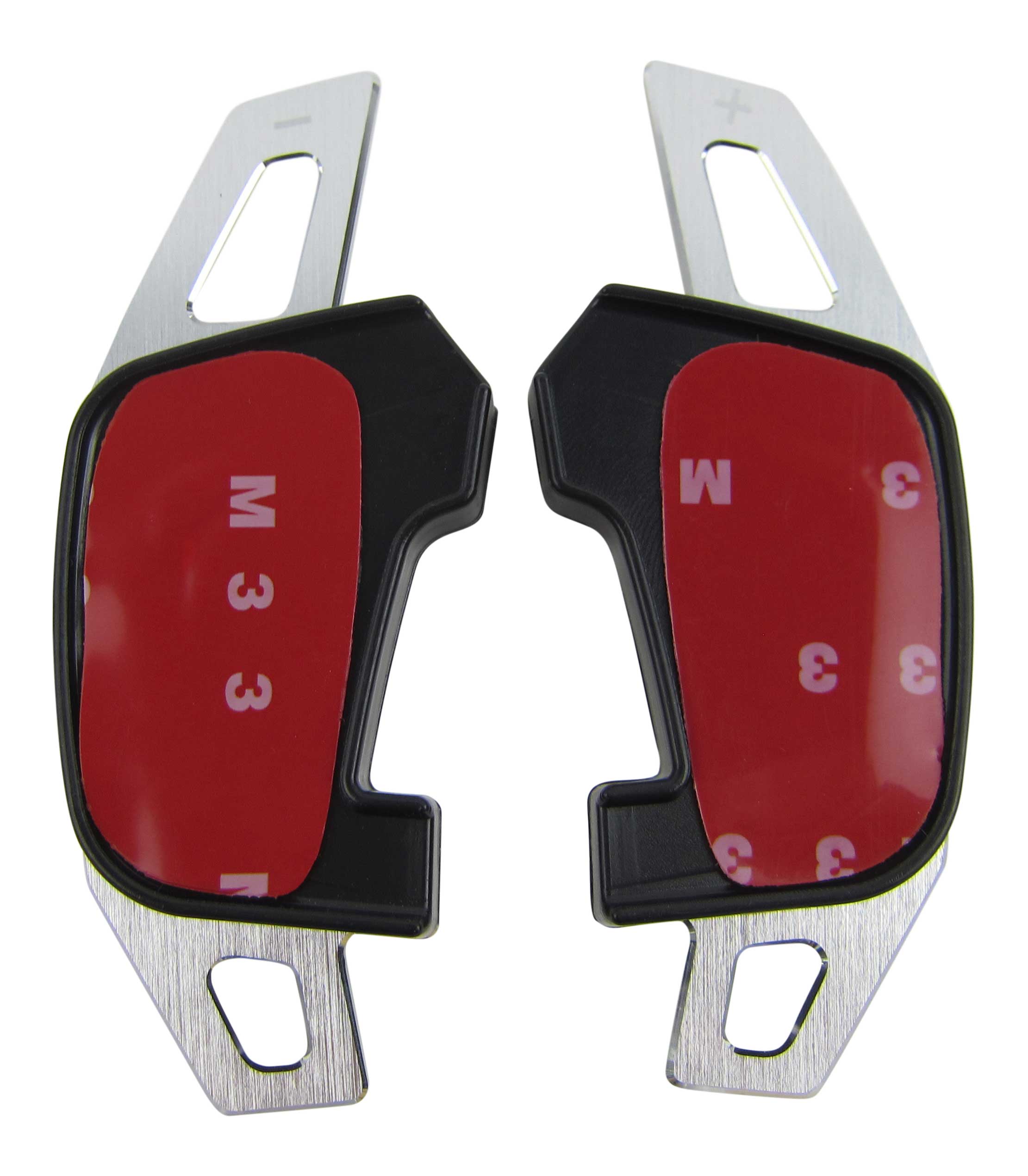 Alu Silber Schaltwippen Verlängerung DSG Lenkrad für VW Golf 7 VII /  Polo 6R 6C