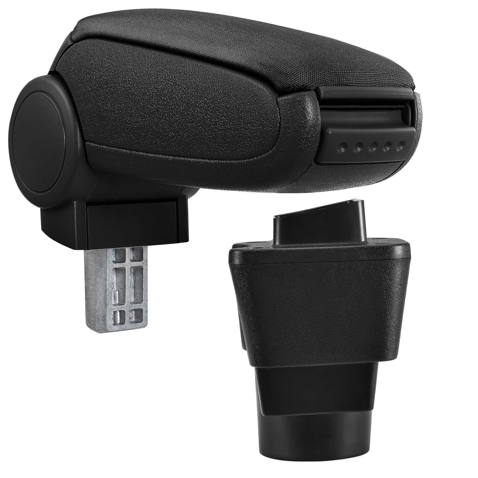 Armlehne Mittelarmlehne MAL KOMPLETT Schwarz für Toyota Yaris Vitz III XP1