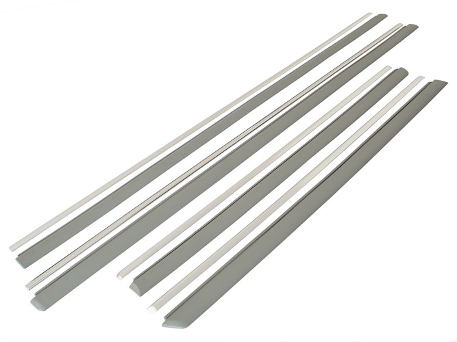 4x Zierleisten Türleisten Seitenleisten Leisten für VW Passat 3BG B5 2000-2005