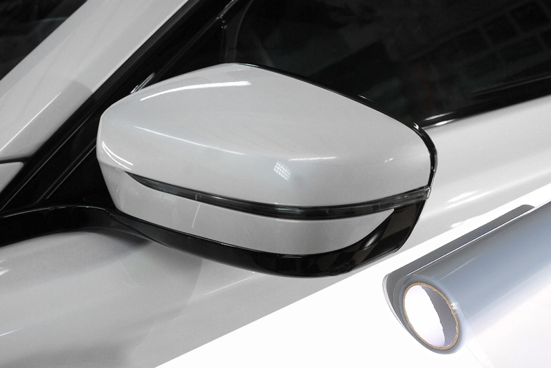 PREMIUM Spiegel Spiegelgehäuse Kappe Transparent Klar Kratzer Lack Schutz Set