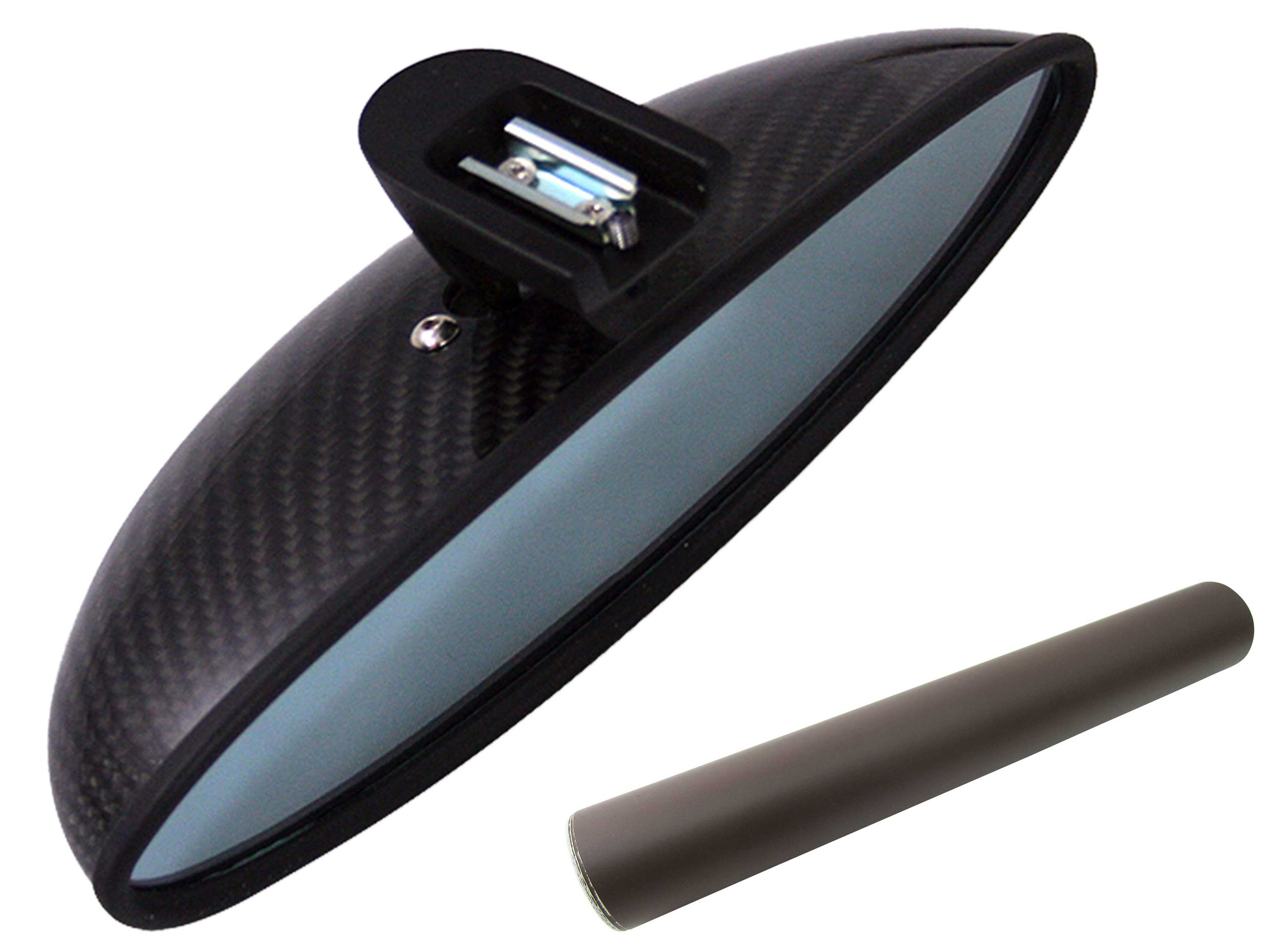 PREMIUM Spiegel Innenspiegel Design Folie Set in Braun Matt für viele Fahrzeuge