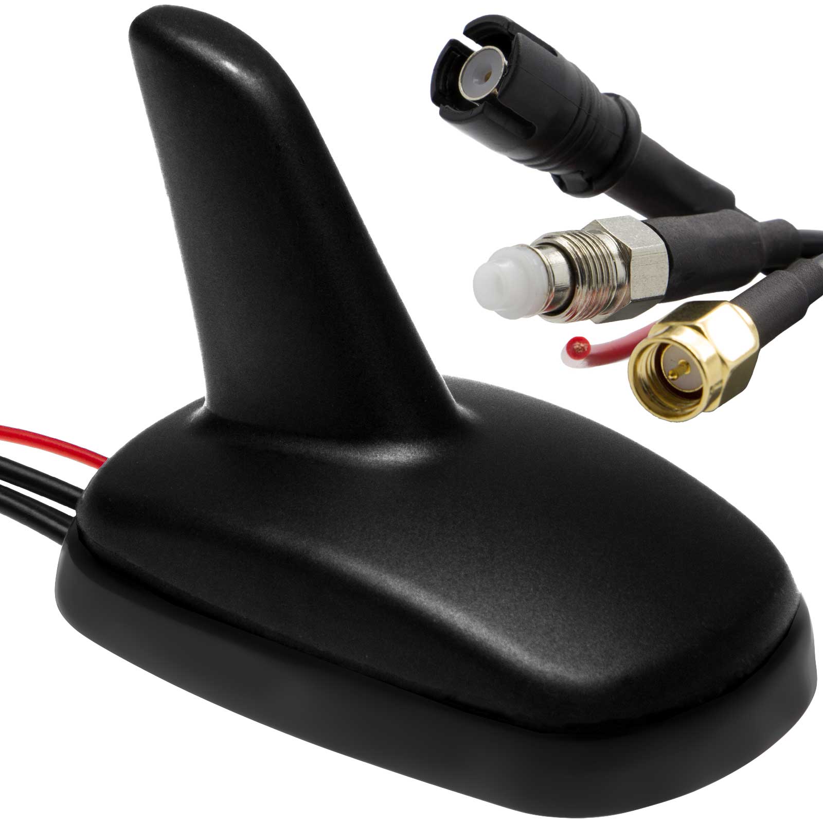 Premium Shark GPS GSM FM Dach Antenne Verstärker Radio Raku für viele Fahrzeuge