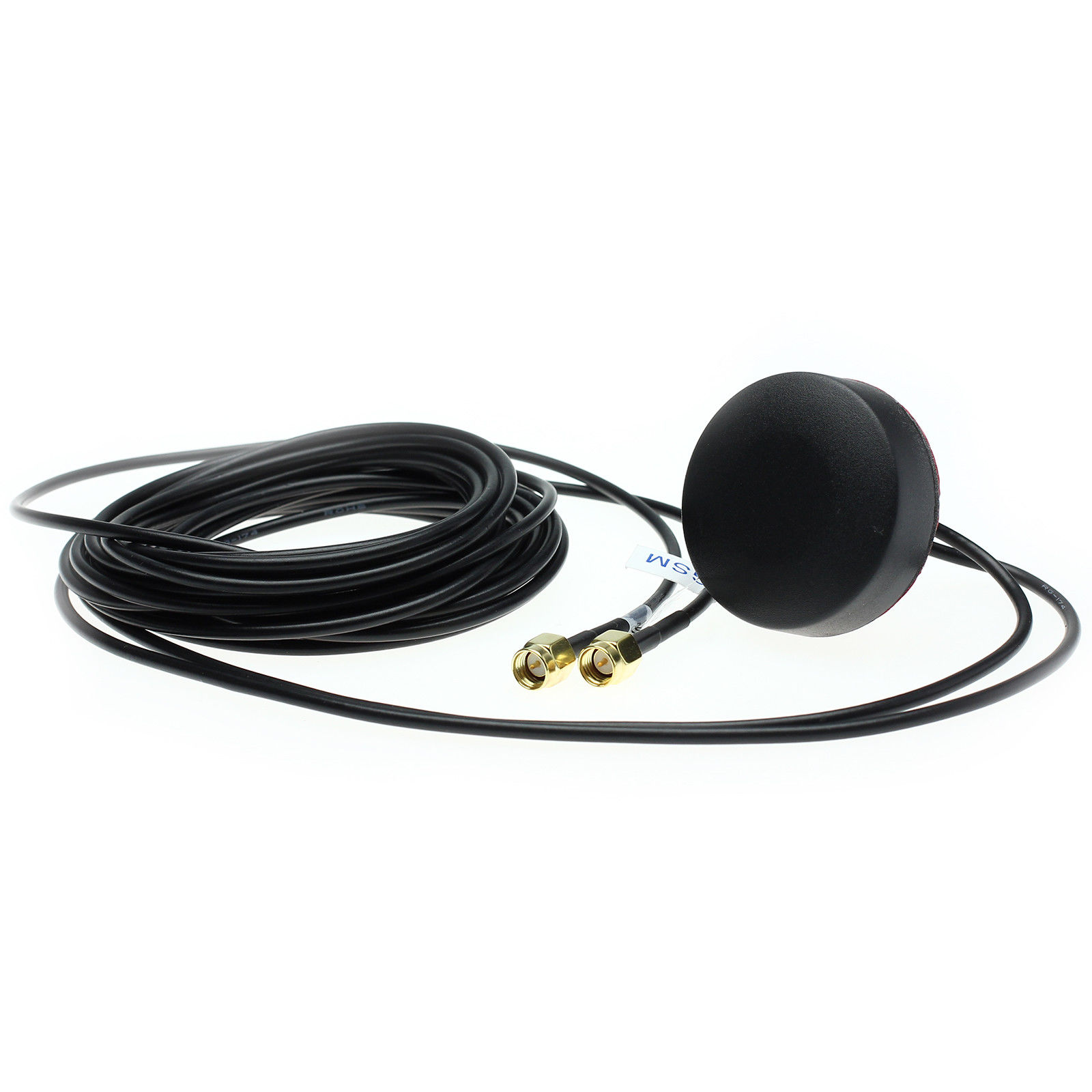 KFZ Auto Dachantenne Aktivantenne Pilz GSM GPS SMA SMB Navi Kabel Universal