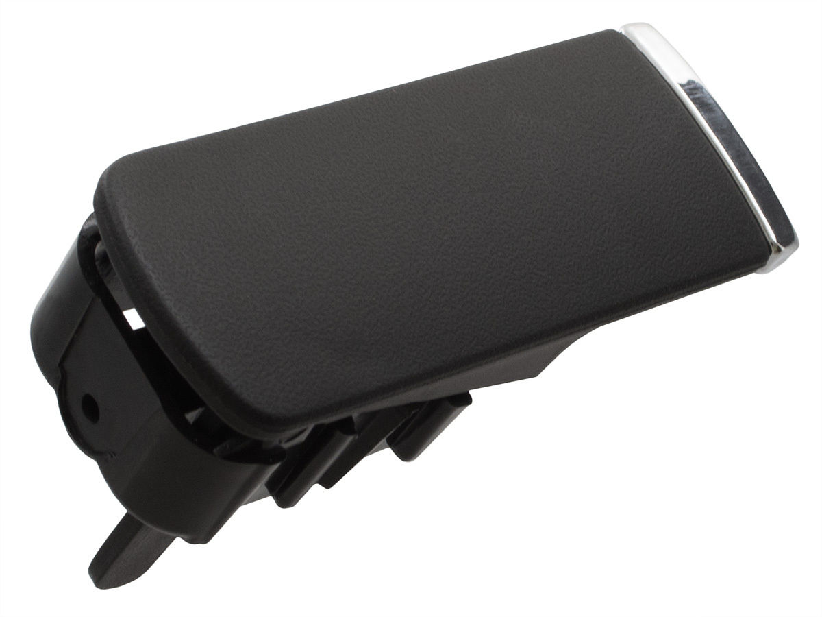 Handschuhfach Griff Chrom ohne Loch Schloss Schwarz für Audi A4 S4 8E B6 B7