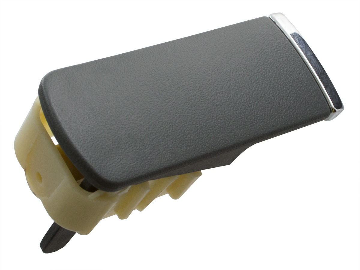 Handschuhfach Griff Taste Chrom ohne Loch Schloss Grau für Audi A4 S4 8E B6 B7