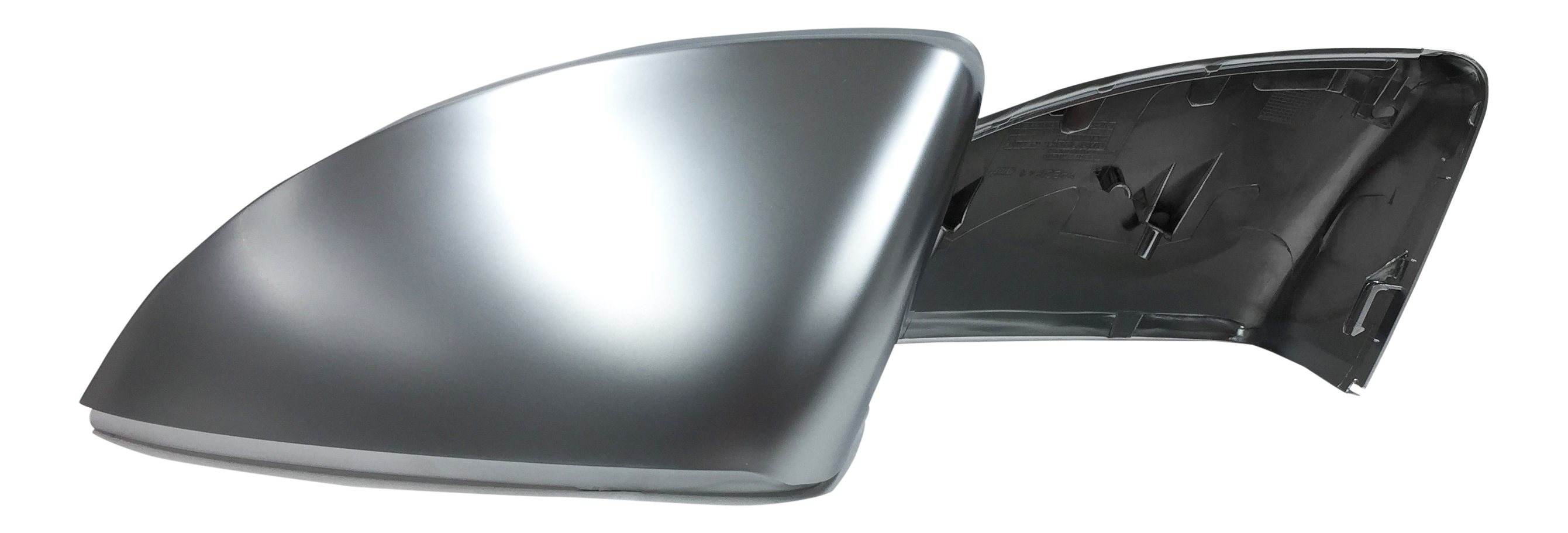 KOMPLETTE Gehäuse ALU Look Spiegel Kappen Außenspiegel SET für Audi TT III 3 8S