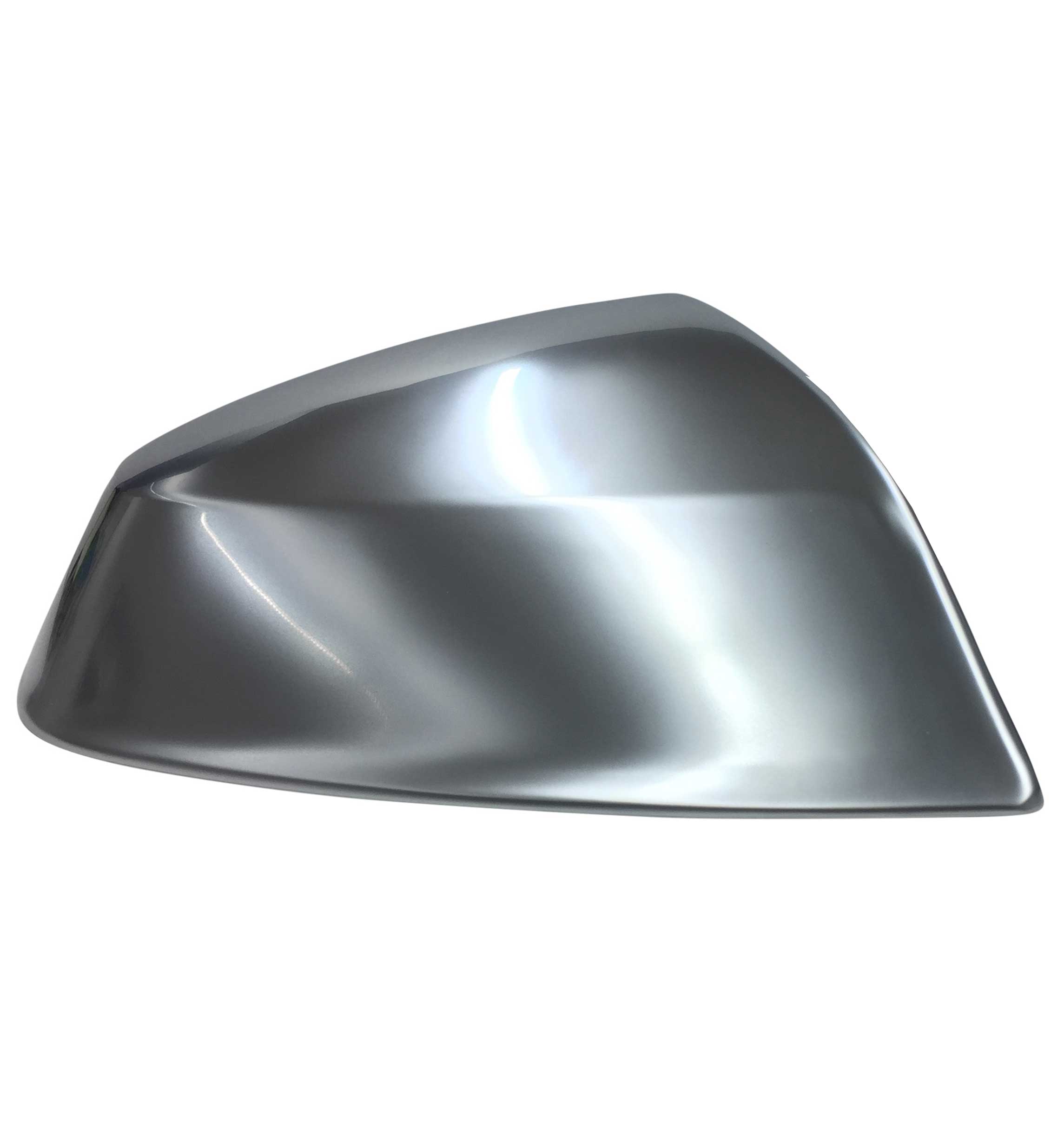 1x RECHTS Gehäuse ALU Look Spiegel Kappen Außenspiegel für Audi Q7 4M 2015-