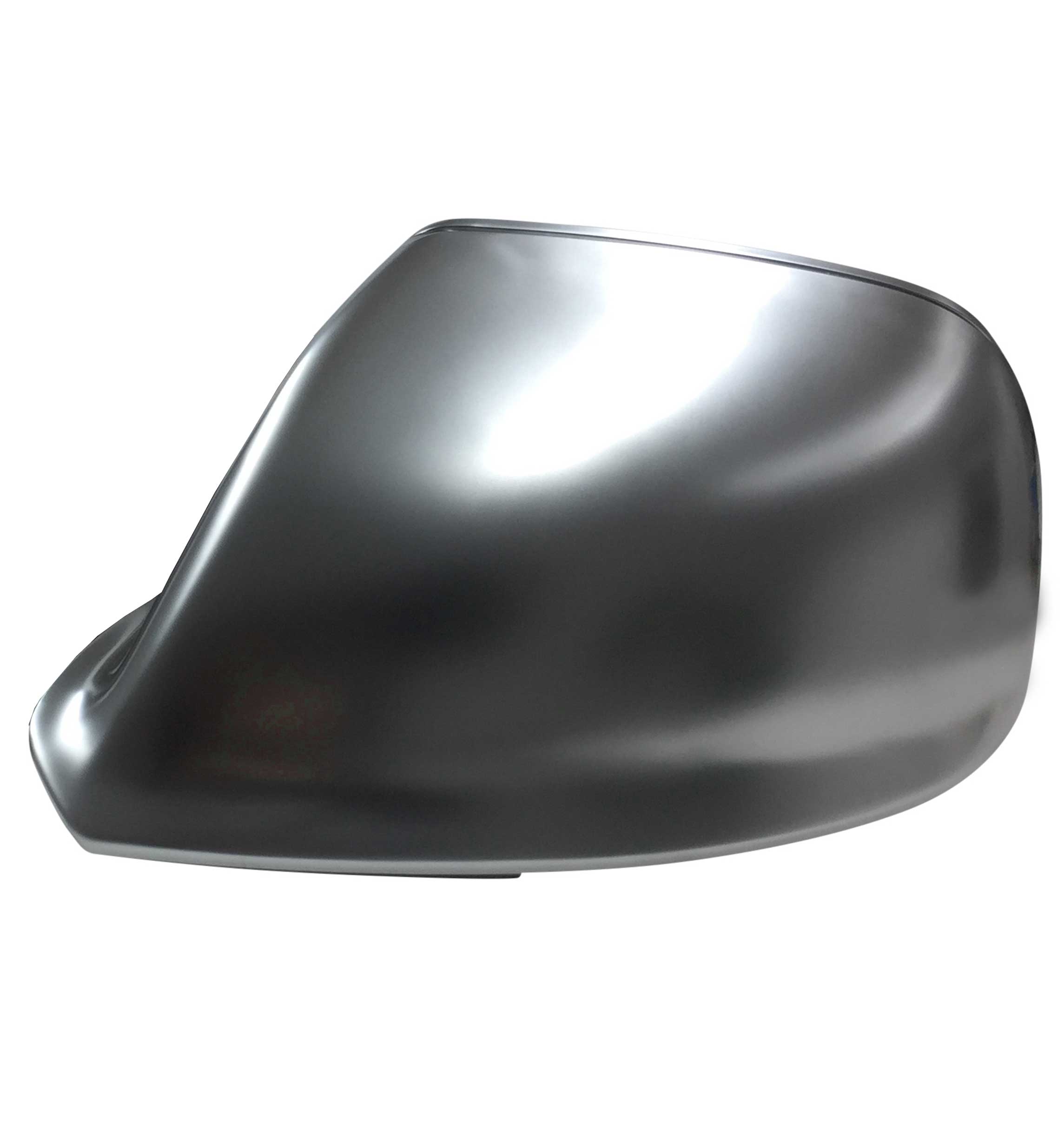 1x LINKS Gehäuse ALU Look Spiegel Kappen Außenspiegel für Audi Q7 4L 2009-2015