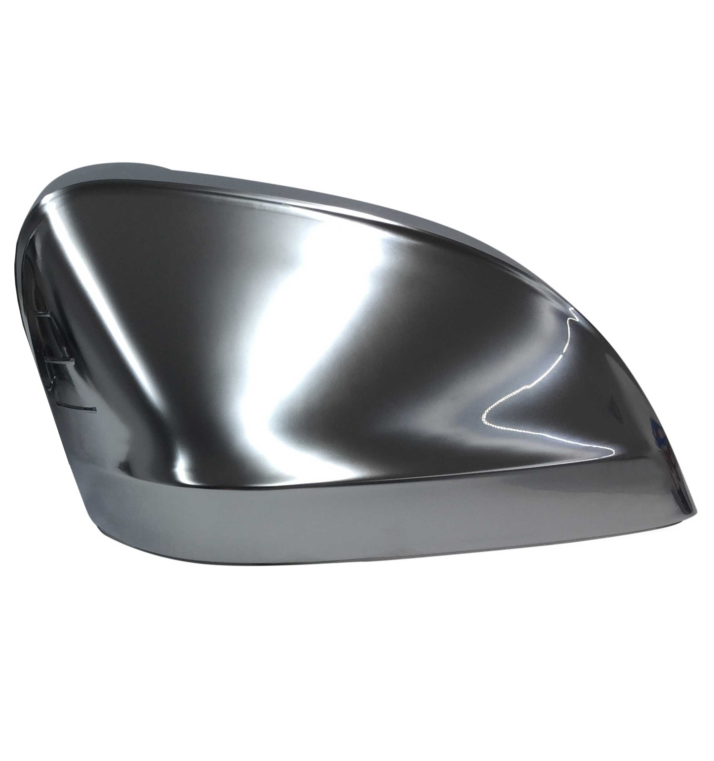 1x LINKS Gehäuse ALU Look Spiegel Kappen Außenspiegel für Audi A4 S4 8W B9