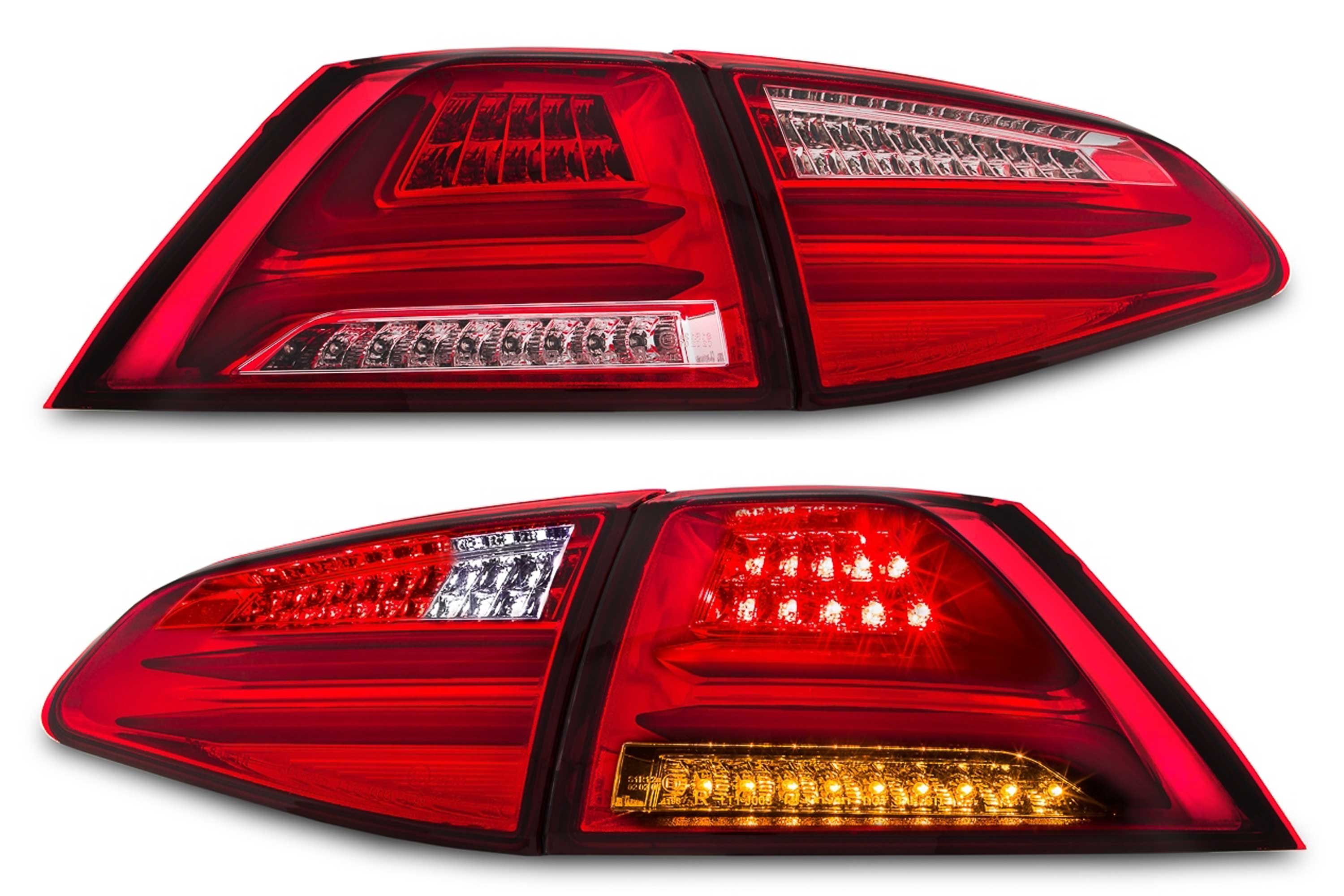 Original LED Lightbar Rückleuchten Rot SET Links Rechts für VW Golf 7 VII MK7