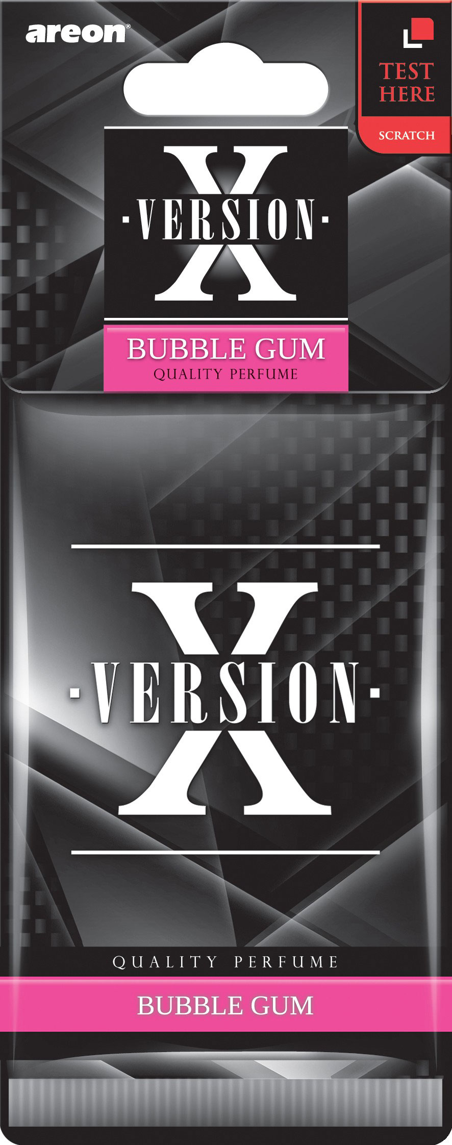 10x Original Areon Duftbaum Lufterfrischer in X Vision Bubblegum