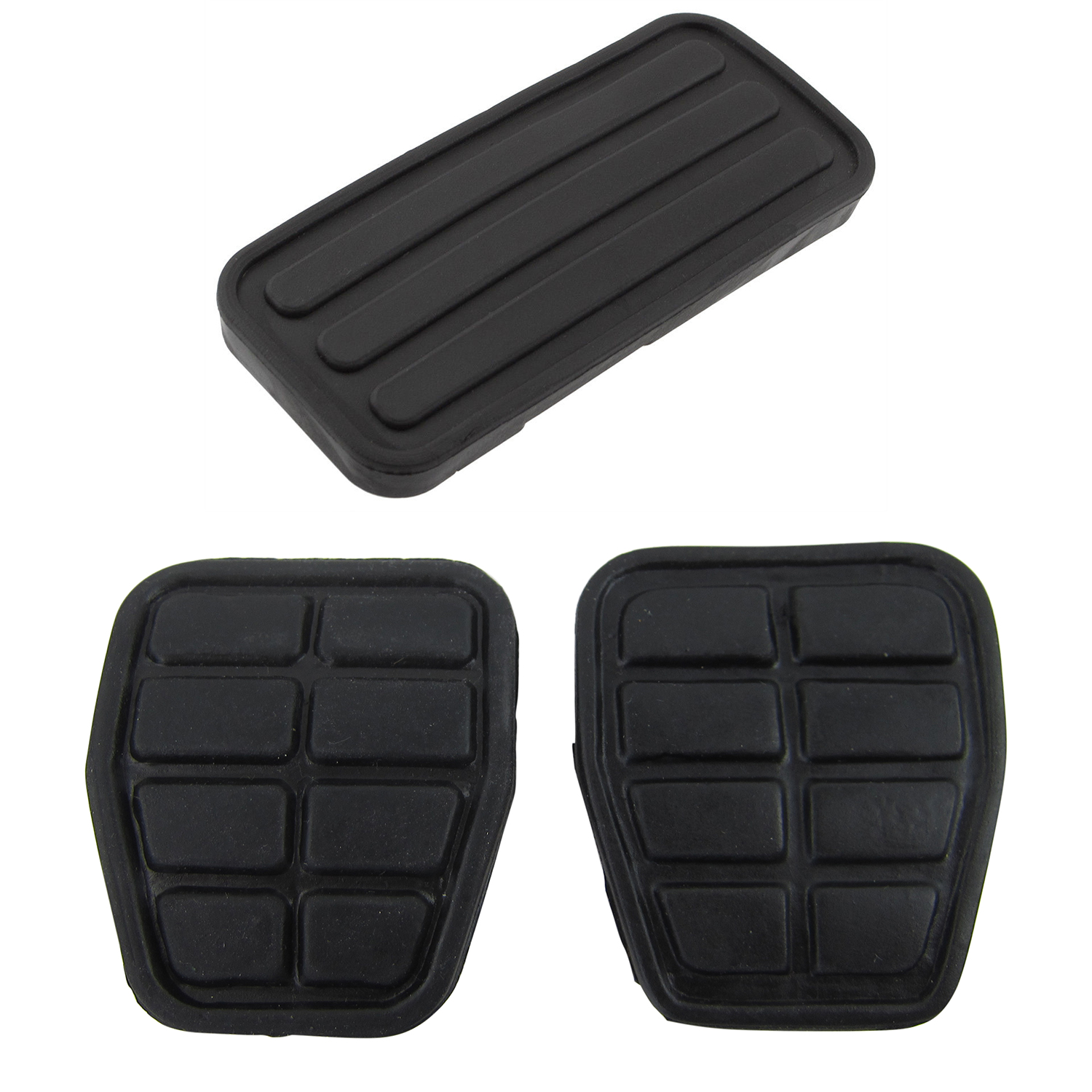 Pedale Pedalkappen Gummi Bremse Kupplung Gas Pedal Abdeckung für VW Audi Seat