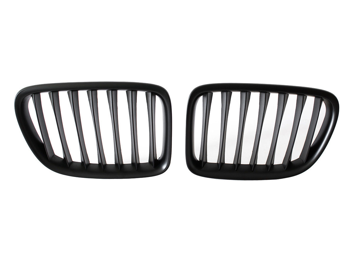 PREMIUM Kühlergrill Sport Grill Gitter in Schwarz für BMW X1 E84 ab 2009-