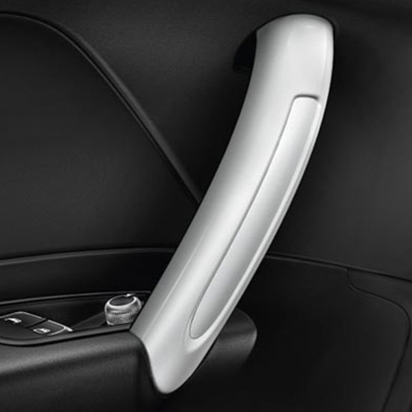 Original Audi Tügriff Griff Dekor Blende VORN in Gletscher-Weiß für Audi A1 8X