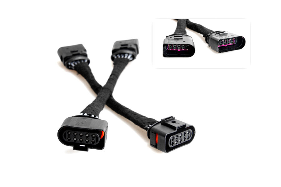 Original Kufatec Halogen auf Xenon Scheinwerfer Adapter Kabel für Audi A4 8E B6