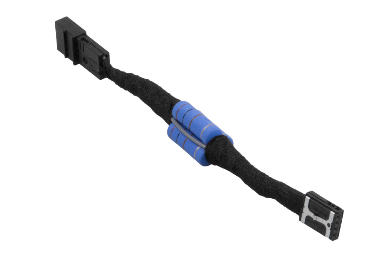 Original Kufatec Adapter LED Kennzeichenbeleuchtung für Audi A6 4F C6 / Q7 4L