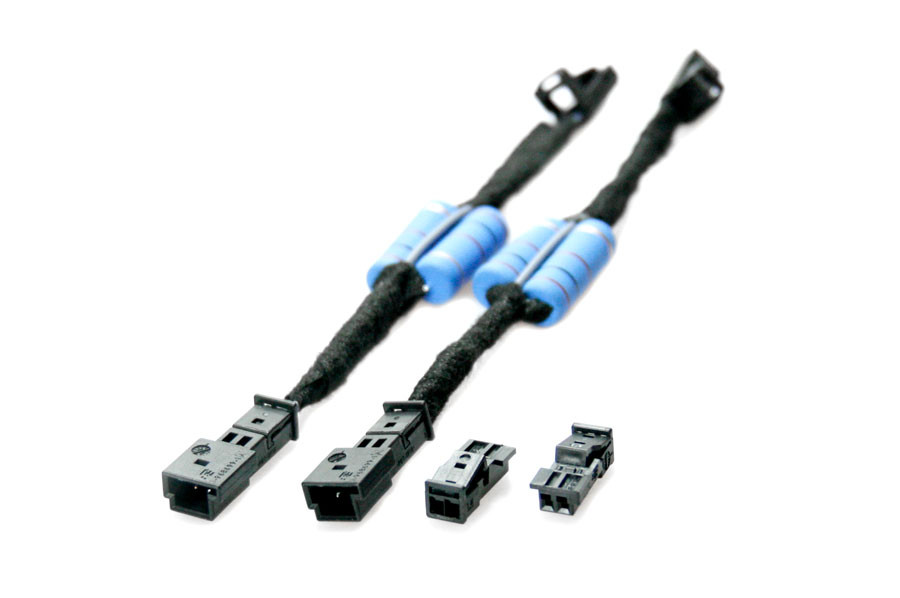 Original Kufatec Adapter LED Kennzeichenbeleuchtung für VW Golf 6 / Plus / Jetta