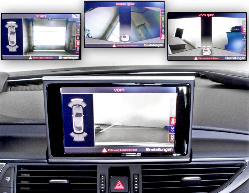 Original Kufatec Kabelbaum Kabel Front- und Rückfahrkamera für Audi A6 A7 4G C7