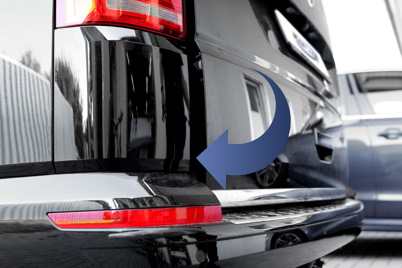 Für VW T6 Multivan Bus etc. Original Kufatec Komplett Set Zuziehhilfe Heckklappe