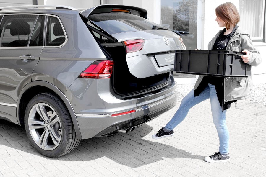Original Kufatec Komplett Set sensorgesteuerte Heckklappe für VW Touran II 5T