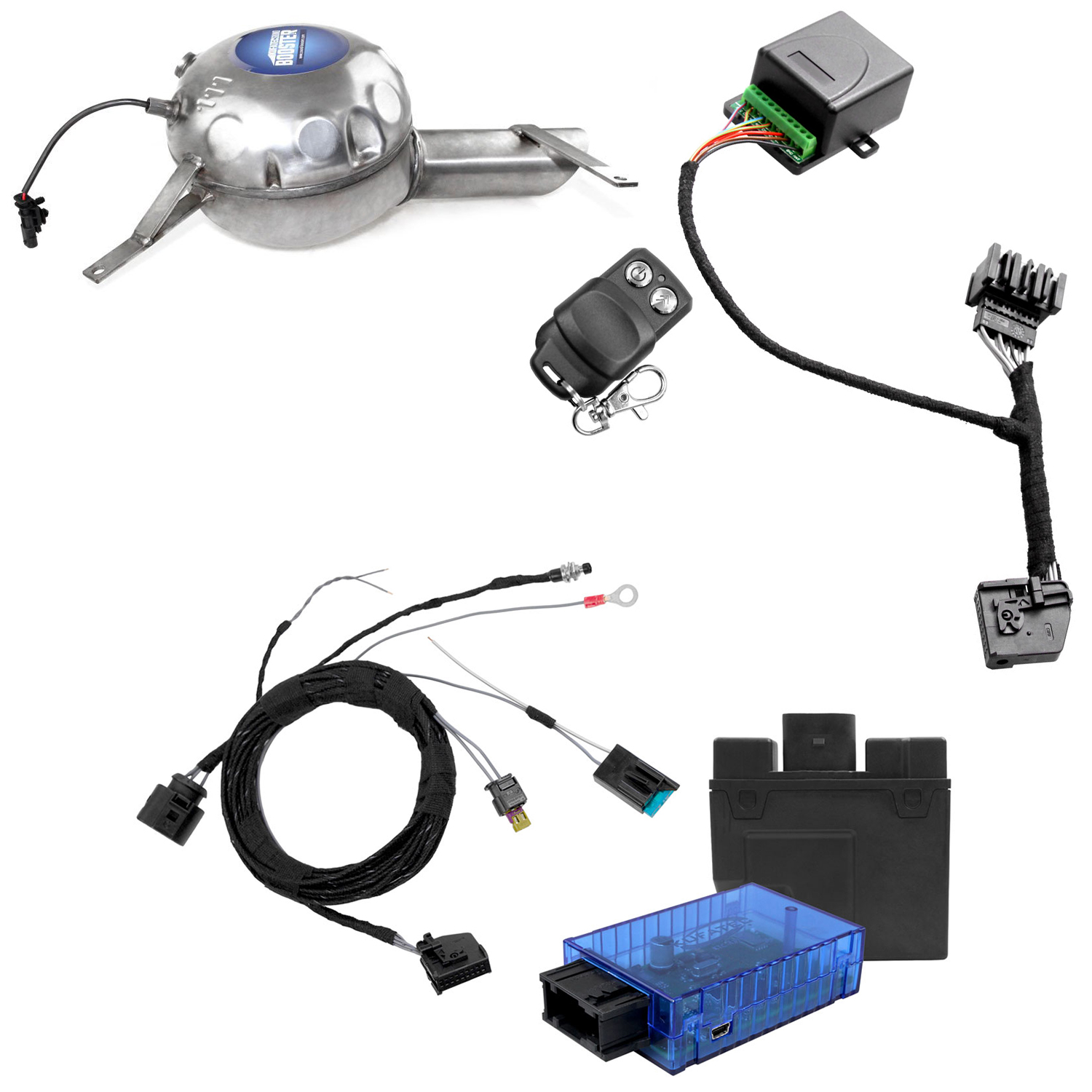 Original Kufatec Sound Modul LV 2 + Sound Booster Active Modul für Tesla S P90D