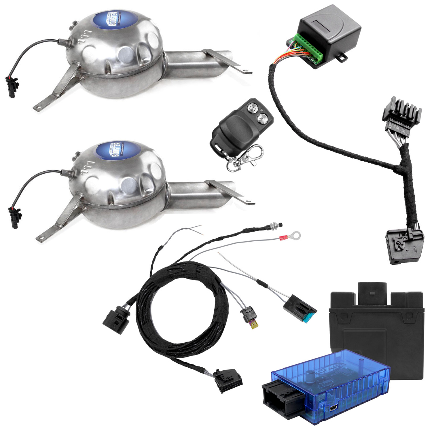 Original Kufatec Sound Booster Active Modul + Sound Modul LV 3 für Tesla S P90D