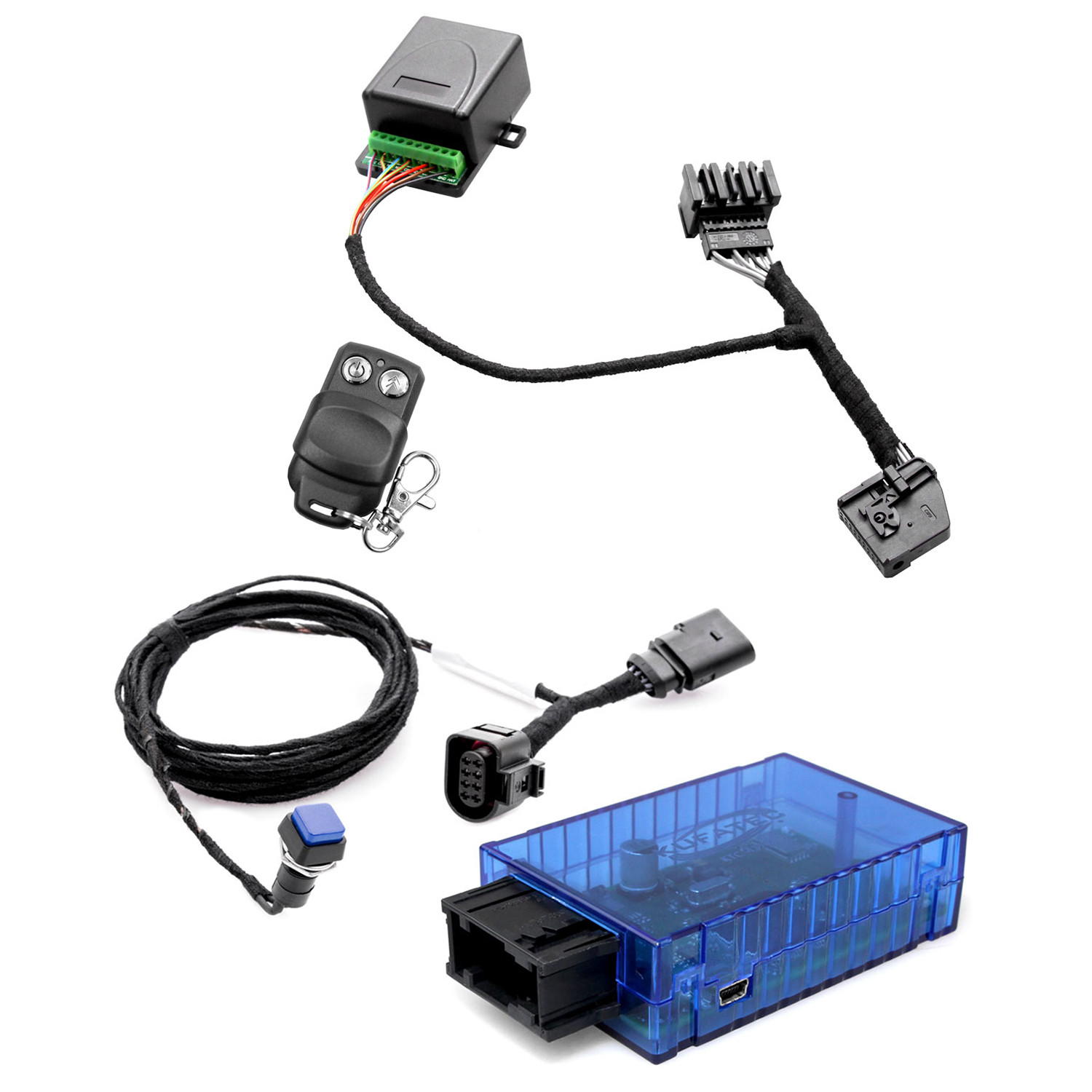 Original Kufatec Sound Booster Fernbedienung Bluetooth für Audi Q7 4M 3.0 TDI