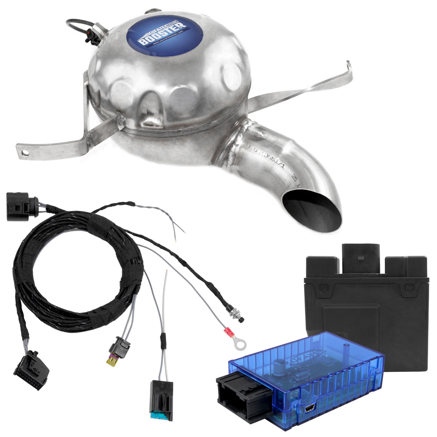 Original Kufatec Sound Booster Active Modul + Sound Modul für VW Passat B8 3G