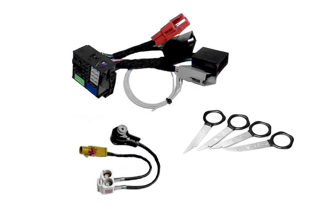 Für Audi A3 8P A4 8E Original Kufatec Radio Adapter Kabel Concert Symphony 3 III