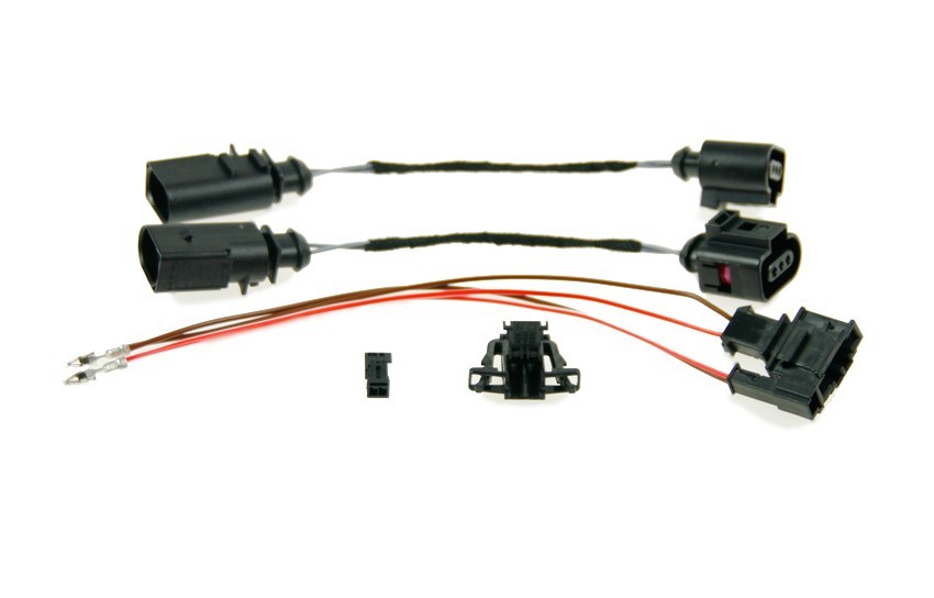 Original Kufatec Adapter Set Anschluss der Facelift LED Blinker für Audi Q7 4L